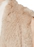 Detail View - Click To Enlarge - 72348 - 'Audra' drape knit rabbit fur gilet