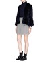 Figure View - Click To Enlarge - 72348 - 'Emily' rabbit fur knit jacket