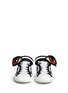 Figure View - Click To Enlarge - PIERRE HARDY - 'Oh Roy' eye strap leather mid top sneakers