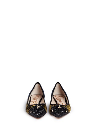 Figure View - Click To Enlarge - SAM EDELMAN - 'Lilly' plaid check flannel flats