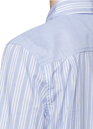 Detail View - Click To Enlarge - EQUIPMENT - 'Reese' stripe cotton poplin shirt