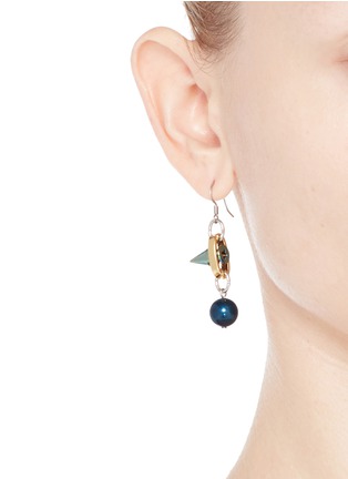 Figure View - Click To Enlarge - JOOMI LIM - 'Spikes & Spheres' earrings