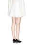 Back View - Click To Enlarge - ELLERY - 'Minky' A-line crepe mini skirt