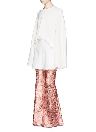 Figure View - Click To Enlarge - ELLERY - 'Minky' A-line crepe mini skirt