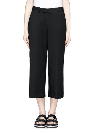 Main View - Click To Enlarge - THEORY - 'Sprinza' wide cropped pants