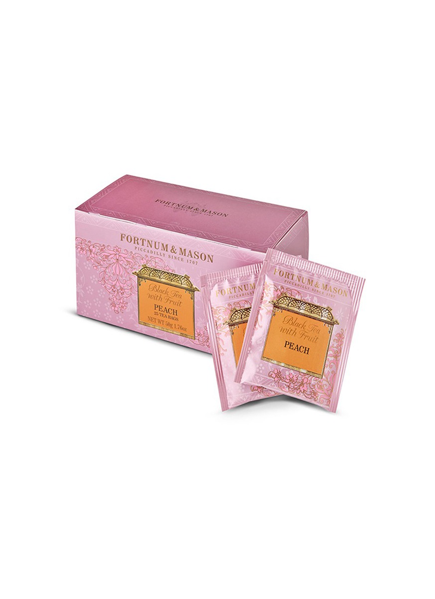 Fortnum Mason Black Tea With Peach Tea Bags Women Lane Crawford