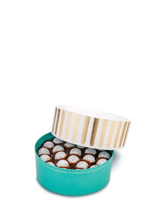 Main View - Click To Enlarge - FORTNUM & MASON - Small Marc de Champagne truffle drum