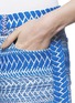 Detail View - Click To Enlarge - IRO - 'Hamel' tribal embroidery cut-off shorts