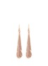 Main View - Click To Enlarge - EDDIE BORGO - Crystal pavé plume drop earrings