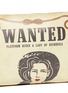 Detail View - Click To Enlarge - CHARLOTTE OLYMPIA - 'Wanted' poster print leather clutch