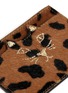 Detail View - Click To Enlarge - CHARLOTTE OLYMPIA - 'Feline' pony hair card holder