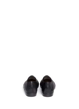 Back View - Click To Enlarge - MARSÈLL - 'Coltello' lasercut leather Derbies