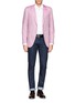 Figure View - Click To Enlarge - ISAIA - 'Sailor' cotton-wool hopsack blazer