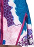 Detail View - Click To Enlarge - PETER PILOTTO - 'Apex' zip gusset print flare skirt