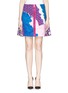 Main View - Click To Enlarge - PETER PILOTTO - 'Apex' zip gusset print flare skirt