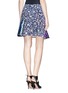 Back View - Click To Enlarge - PETER PILOTTO - 'TW' border print flounce skirt