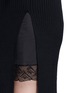 Detail View - Click To Enlarge - SACAI LUCK - Elastic waist rib knit skirt
