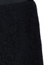 Detail View - Click To Enlarge - SACAI LUCK - Knit shorts underlay lace skirt 