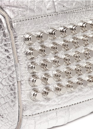 Detail View - Click To Enlarge - ALEXANDER WANG - Rocco stud bag leather duffle bag