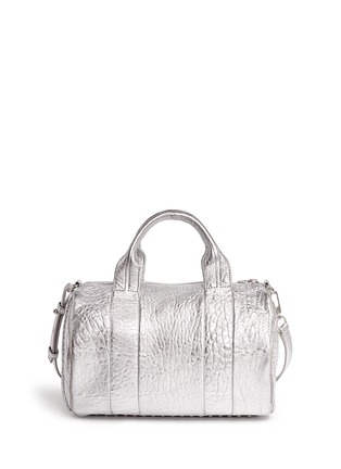 Back View - Click To Enlarge - ALEXANDER WANG - Rocco stud bag leather duffle bag