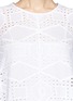 Detail View - Click To Enlarge - MSGM - Baby doll eyelet dress
