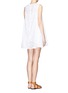 Back View - Click To Enlarge - MSGM - Baby doll eyelet dress