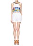 Figure View - Click To Enlarge - MSGM - Jacquard shorts