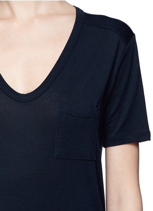 Detail View - Click To Enlarge - T BY ALEXANDER WANG - Classic pocket T-shirt