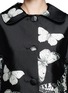 Detail View - Click To Enlarge - CHICTOPIA - Butterfly print crop jacket