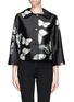 Main View - Click To Enlarge - CHICTOPIA - Butterfly print crop jacket