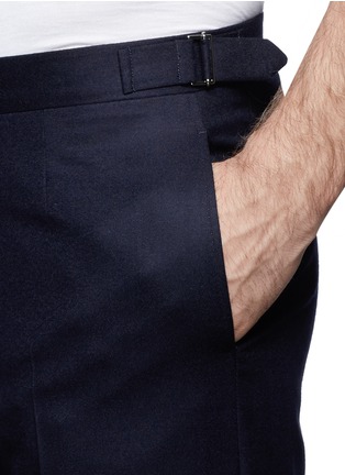 Detail View - Click To Enlarge - CANALI - Wool twill pants