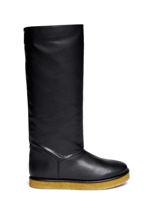 Main View - Click To Enlarge - STELLA MCCARTNEY - Faux shearling boots