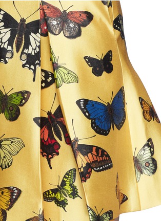 Detail View - Click To Enlarge - CHICTOPIA - Butterfly inverted pleat mini skirt