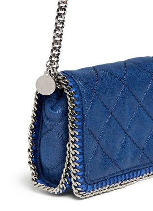 Detail View - Click To Enlarge - STELLA MCCARTNEY - 'Falabella' quilted crossbody chain bag