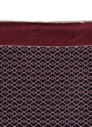 Detail View - Click To Enlarge - CANALI - Abstract pattern silk pocket square