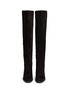 Front View - Click To Enlarge - STUART WEITZMAN - 'Hijack' elastic back suede boots