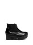 Main View - Click To Enlarge - OPENING CEREMONY - 'Charlotte' leather platform Chelsea boots