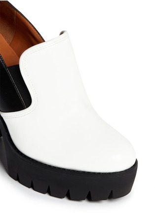 Detail View - Click To Enlarge - MARC BY MARC JACOBS - Colourblock chunky platform slip-ons