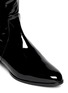 Detail View - Click To Enlarge - STUART WEITZMAN - 'Fifo' elastic back patent leather boots