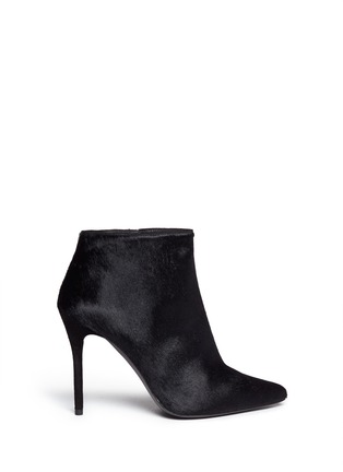 Main View - Click To Enlarge - STUART WEITZMAN - 'Hi Times' calf hair ankle boots