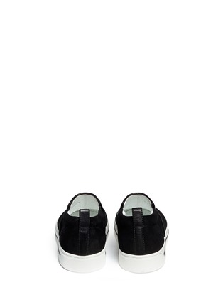 Back View - Click To Enlarge - MARC BY MARC JACOBS - 'Friends Of Mine Shorty' dog suede slip-ons 