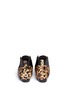 Back View - Click To Enlarge - 10 CROSBY DEREK LAM - 'Alegra Too' Ikat leopard print calf hair booties
