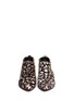 Figure View - Click To Enlarge - 10 CROSBY DEREK LAM - 'Alegra Too' Ikat leopard print calf hair booties