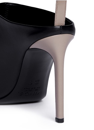 Detail View - Click To Enlarge - VINCE - 'Armon' ankle strap leather booties