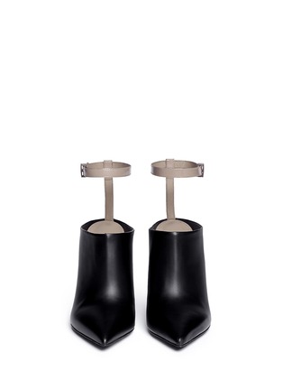 Figure View - Click To Enlarge - VINCE - 'Armon' ankle strap leather booties