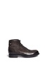 Main View - Click To Enlarge - ALBERTO FASCIANI - Lace-up leather boots