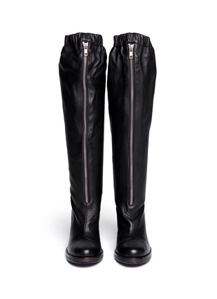 Figure View - Click To Enlarge - OPENING CEREMONY - 'Lucie' leather boots
