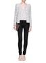 Figure View - Click To Enlarge - J BRAND - 'Stacked' super skinny jeans