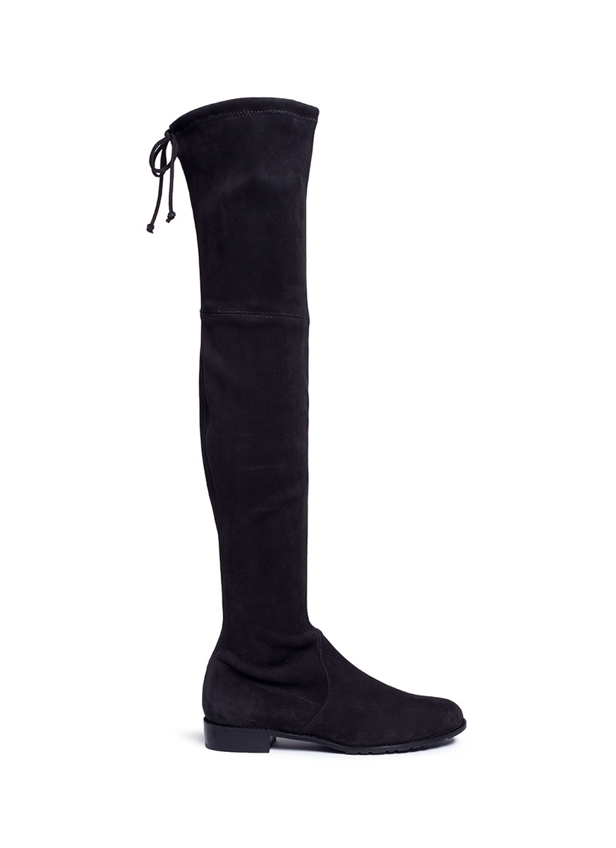 STUART WEITZMAN Women'S Lowland Stretch Suede Over-The-Knee Boots in ...