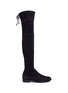 Main View - Click To Enlarge - STUART WEITZMAN - 'Lowland' knee high stretch suede boots
